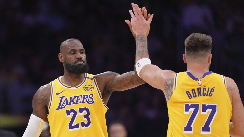 duet LeBron dan Dončić Lakers musim 2026