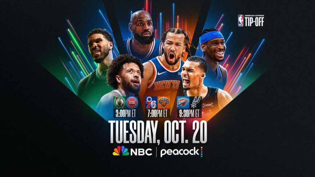 Pertandingan basket NBA 2026-27 di arena dengan suasana penuh penonton